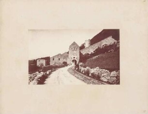 Die Klause in Mühlbach nördlich von Brixen in Südtirol