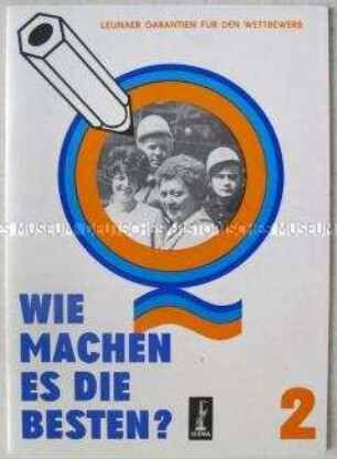 Propagandaschrift zum sozialistischen Wettbewerb in den Leuna-Werken