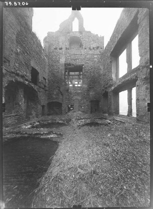 Dresden-Altstadt. Ruine des Residenzschlosses. Schützkapelle