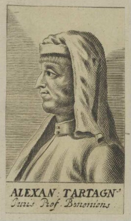 Bildnis des Alexander Tartagnus