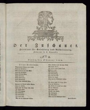 No. 2 - 3. Januar 1822