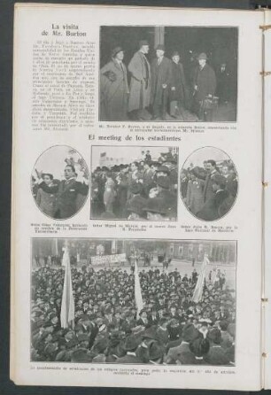 El meeting de los estudiantes