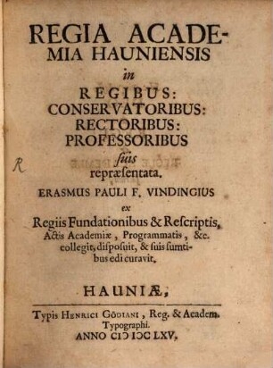 Regia Academia Hauniensis