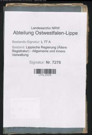 Aufstellung der Verpflegungskosten für die fremden Truppen im Amt Varenholz