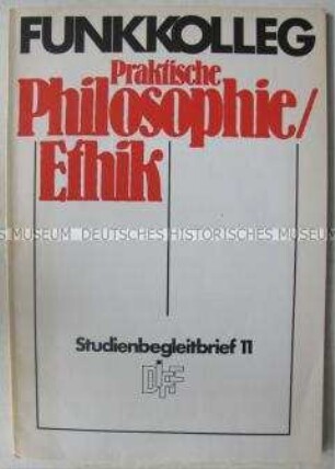 Studienheft zum Funkkolleg des Deutschen Instituts für Fernstudien an der Universität Tübingen - Sachkonvolut
