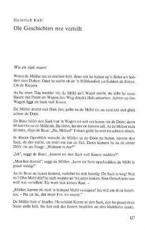 Ole Geschichten nee vertellt