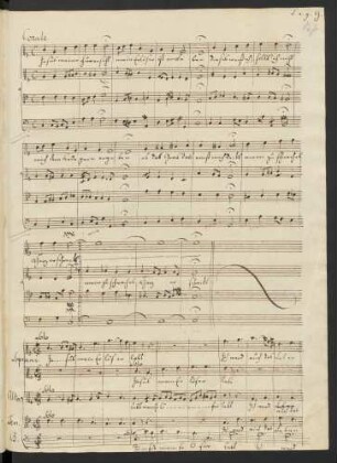 Jesu meine Zuversicht; V (5), Coro, cemb; MWV B 13