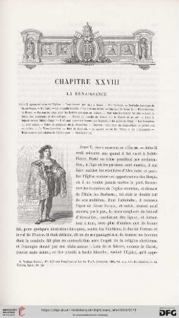 Chapitre XXVIII: La Renaissance