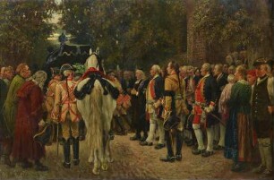Die letzte Ehre. Beisetzung eines Generals im 18. Jahrhundert