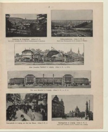 Der neue Bahnhof in Leipzig