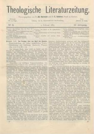 57-62 [Rezension] Bickell, Gust., Der Prediger über den Wert des Daseins. Wiederherstellung des bisher zerstückelten Textes, Uebersetzung und Erklärung
