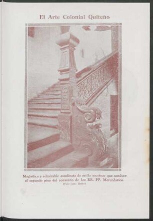 El arte colonial quiteño