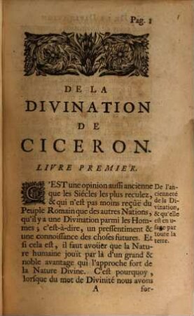 Traité de la divination