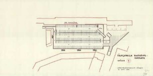 Tiefgarage Bahnhofsvorplatz: Skizze 1,. Tiefgarage Bahnhofsvorplatz