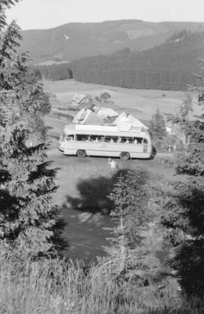 Äule: Postbus auf der Serpentine