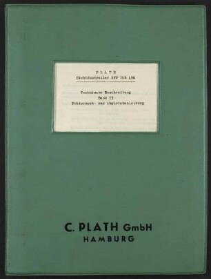 Plath Sichtfunkpeiler SFP 705 LNG