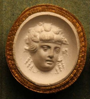 Kopf des Bacchus (Daktyliothek, Erstes Mythologisches Tausend)