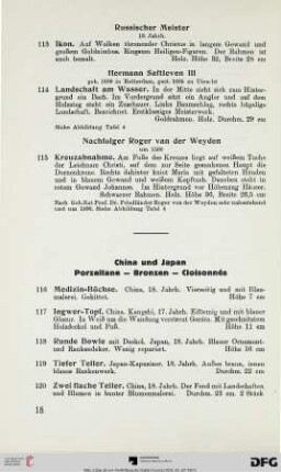 China und Japan – Porzellane – Bronzen – Cloisonnés (Nr. 116-141)