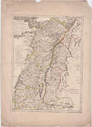 L'Alsace, ou Conquestes Du Roy, En Allemagne, tant deçà que delà le Rhein : Avec les Estats de Souabe, Scitués[!] sur le Rhein, possedés tant par la Maison D'Austriche que par les Marquis De Bade ; Avec privilege pour 20 ans