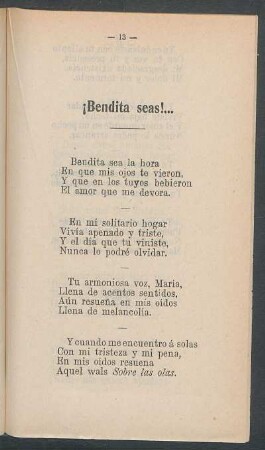 ¡Bendita seas!...
