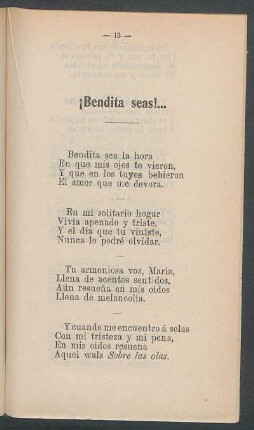 ¡Bendita seas!...