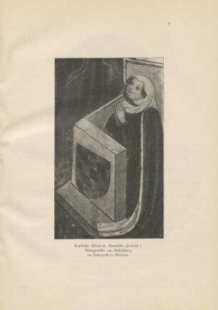 Kurfürstin Elisabeth, Gemahlin Friedrich I. Altargemälde aus Kadolzburg im Hohenzollern-Museum