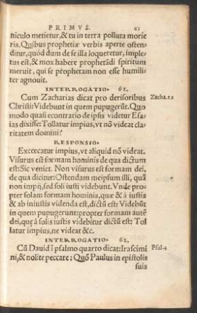 Interrogatio 61. - Interrogatio 70.