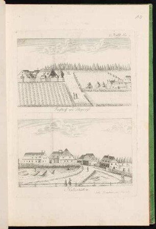 [10a] = 2. Hefft No. 9 Forsthoff und Bleyweiss. - Ehemaliger Wohnplatz Forsthof, Nürnberg-Gleißhammer; Ehemaliger Wohnplatz Bleiweiß, Nürnberg-Gleißhammer.