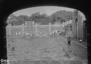St. George´s College : Blick in das Schwimmbad des St. George´s College