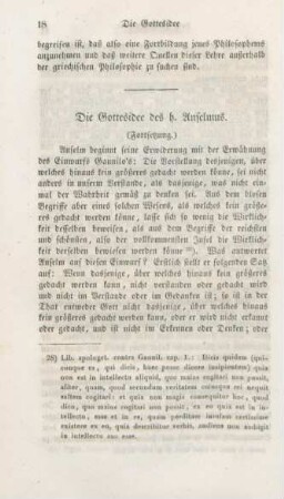 18-38 Die Gottesidee des h. Anselmus (Fortsetzung)
