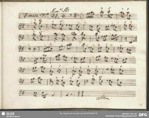 Sonata 5, A-Dur