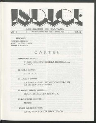 Año II, : núm. 16, 13 de julio de 1930