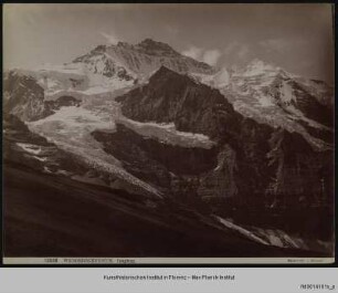 Panorama der Wengeralp mit Hotel Jungfrau
