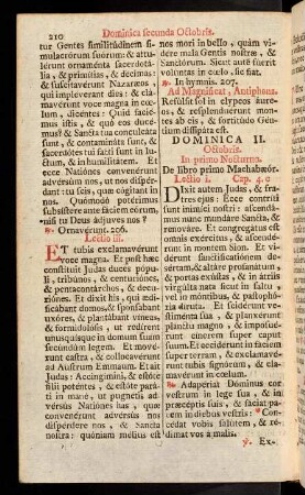211-232, Dominica secunda Octobris.-Dominica quarta Octobris.