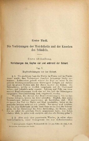 Die Lehre von den Kopfverletzungen