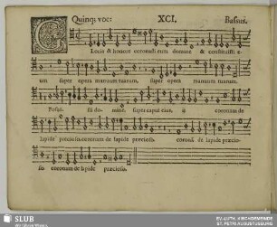 XCI. Gloria et honore