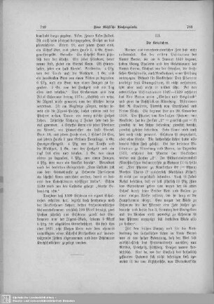 III. Die Geistlichen