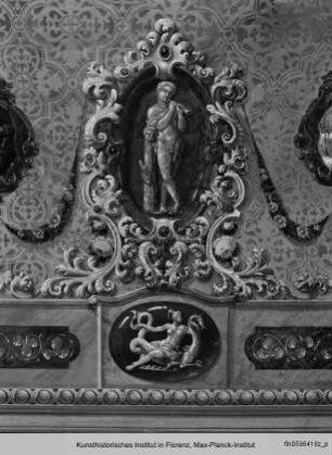 Die Ausmalung der Sala Consiliare : Triumph der Aurora (?) oder Flora (?), allegorischen Figuren und Landschaften