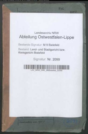 Mündel: Meyer-Arend, Friederike Auguste Louise; Mündel: Meyer-Arend, Friedrich August: