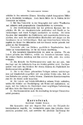 Über Anschauungsmittel : [Korreferat]