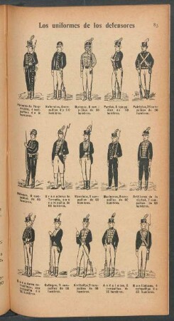 Los uniformes de los defensores - [Ilustración]