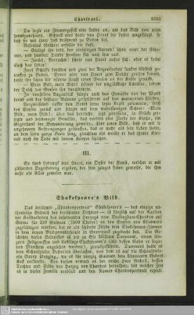 Shakespeare’s Bild
