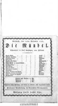 Die Mündel