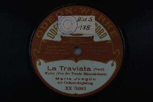 La Traviata : Walzer (Von der Freude Blumenkränzen) / (Verdi)