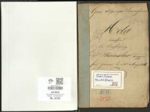 Wälderdepartement: Verpflegung Königlich- Bayerischer Truppen pro Januar ad ult. Mai 1816