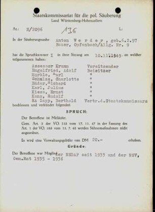 Werder, Anton
