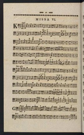 22-26, Missa VI.