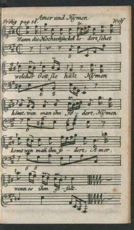 Amor und Hymen.