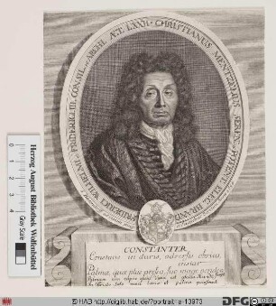 Bildnis Christian Mentzel
