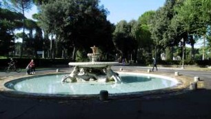 Rom: Park der Villa Borghese